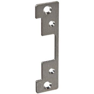 HES Stainless Steel 501A Faceplate for 5000 Series Electric Strikes for Aluminum Frames Includes Universal Mounting Tabs, Satin Stainless Steel Finish: Industrial Hardware: Industrial & Scientific