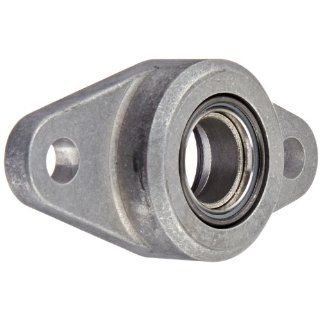 Spyraflo HF4 20M P Aluminum 2 Bolt Hole, Housing Flange with a 20 millimeter Inner Diameter, Self Aligning, High Performance PTFE Impregnated Bronze Bearing: Pillow Block Bearings: Industrial & Scientific