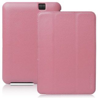 INVELLOP Leatherette Cover Case for Kindle Fire HD 7 Inch Latest Generation Pink: Computers & Accessories