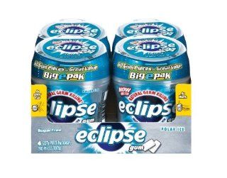 Eclipse Big E Pack Tray Polar Ice, 4 Count : Candy Mints : Grocery & Gourmet Food