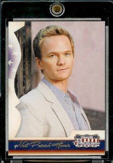 2007 Donruss Americana Retail # 55 Neil Patrick Harris   Actor   Entertainment Trading Card in a Screw Down Display Case: Everything Else