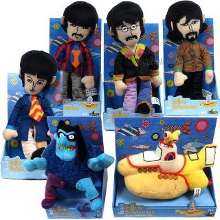 Beatles Collectors Memorabilia: Yellow Submarine Band Member Plush Collection Set of 6 : Other Products : Everything Else