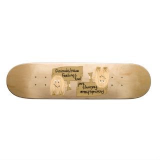 Peach animal feelings too skateboard decks