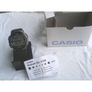 Casio Men's AE1000W 1BVCF Grey and Black Resin Digital Sport Watch: Casio: Watches