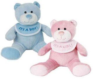 Its a Boy Blue Teddy Bear Stuffed Animal: Toys & Games