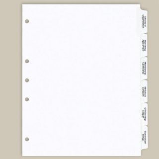 LLC Minute Book Index Tabs : Office Products