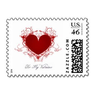 Scroll Heart Stamps