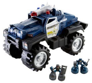 Matchbox Big Boots Police SWAT Squad Vehicle: Toys & Games