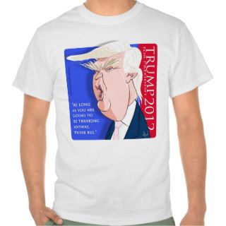 Donald Trump Cartoon T Shirt  Greatest President.
