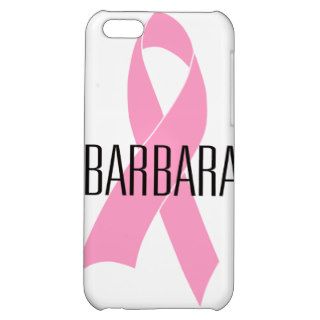 Barbara pink ribbon breast cancer iphone case iPhone 5C covers