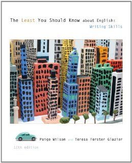 The Least You Should Know About English Writing Skills 9781285443539 Literature Books @
