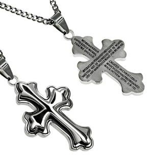 Christian Mens Stainless Steel Abstinence "By Grace You Are Saved Through Faith; and That Not of Yourselves Not of Works, Lest Any Man Should Boast. For We Are His Workmanship, Created in Christ Jesus Unto Good Works, Which God Has Preordained That We
