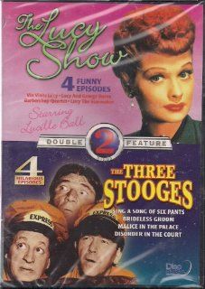The Lucy Show & Three Stooges Double Feature: Lucille Ball, Three Stooges, Vivian Vance, Gale Gordon, Moe, Larry, Shemp, Curly: Movies & TV