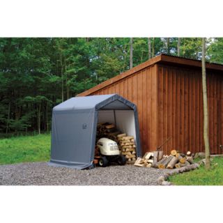 ShelterLogic Sport Shed-in-a-Box Snowmobile/Motorcycle Shed — 10ft.L x 6ft.W x 6 1/2ft.H, Model# 70403  Utility Sheds
