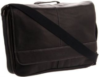 Kenneth Cole Risky Business Messenger Bag, Black, One Size: Clothing