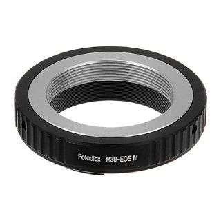 Fotodiox Lens Mount Adapter, for Leica M39, L39 Screw Mount (39mm thread) Lens to Canon EOS M Mirrorless Cameras  Camera & Photo