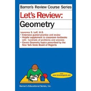 Let's Review Geometry [LETS REVIEW GEOMETRY] [Paperback] Books