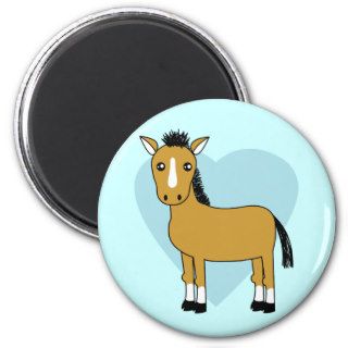 Cute Cartoon Horse Fridge Magnets