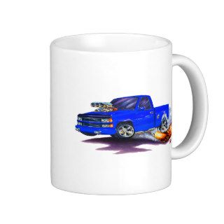 1988 98 Silverado Blue Truck Coffee Mug