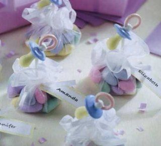 Sweet Things Pacifiers Baby Shower Favor Kit   Makes 6  Baby Shower Party Invitations  Baby