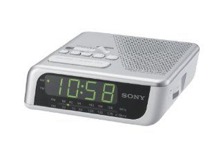 Sony ICF C 205 S Uhrenradio silber: Heimkino, TV & Video