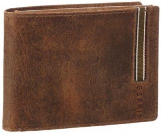 ESPRIT Esprit Portemonnaie P26450, Herren Geldbrsen, Braun (Medium Brown 208), 12x10x1 cm (B x H x T): Schuhe & Handtaschen