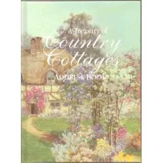 A Treasury of Country Cottages ADDRESS BOOK   Hardcover, Text and Illustrations by Robert Fredericks Ltd.: Published by Robert Fredericks Ltd.: Books