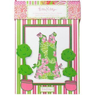 Lilly Pulitzer 10 Shift Dress Note Cards Many Patterns : Other Products : Everything Else