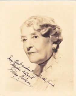 May Robson Original Vintage Signed Autograph on a 1935 Portrait: Entertainment Collectibles