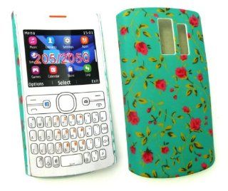 Emartbuy  Nokia Asha 205 Rose Garden Clip On Protection Case / Cover / Skin Elektronik