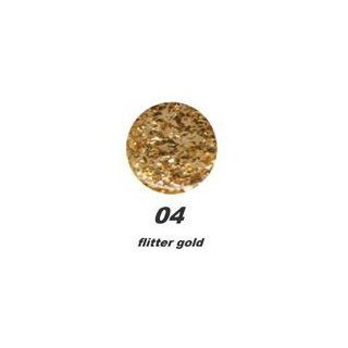 COLAXY Acryl Glamour Glitter 3 g   04 flitter gold: Parfümerie & Kosmetik