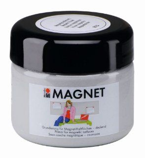 Marabu Magnetfarbe, grau, 225 ml, in Kunststoffdose 026025815 Küche & Haushalt