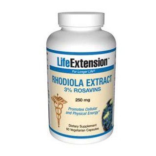 Rhodiola Extrakt (3 Prozent Rosavins), 250 mg, 60: Drogerie & Körperpflege