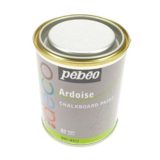 Pebeo Kreidetafel Farbe, 250ml, Zink: Küche & Haushalt
