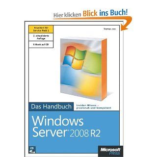 Microsoft Windows Server 2008 R2 mit SP1   Das Handbuch: Thomas Joos: Bücher