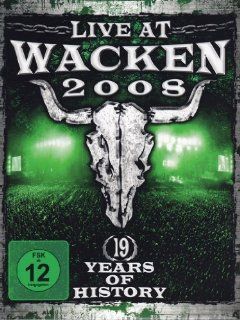 Various Artists   Wacken 2008: Live at Wacken Open Air 2 DVDs: Iron Maiden, Mambo Kurt, Mortal Sin, ZYX Music: DVD & Blu ray