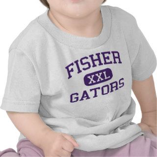 Fisher   Gators   Middle   Lafitte Louisiana Tshirts