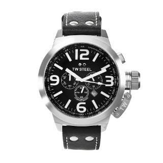 TW STEEL Herren Armbanduhr Canteen Style Analog Quarz TW 4: TW Steel: Uhren