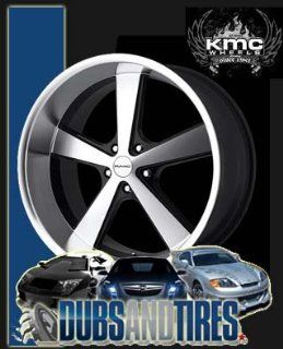 20 Inch 20x8.5 American Racing wheels wheels NOVA Gloss Black Machined Face wheels rims: Automotive