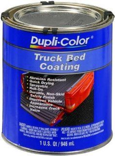 Dupli Color TRQ254 Black Poly Truck Bed Coating 32 oz., (Case of 2) Automotive