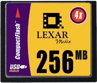 Lexar Media CF256 231 256MB Compactflash 4X (Retail Package) Electronics