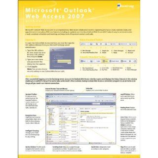 Microsoft Outlook 2007 Web Access Quick Reference Card   Handy Durable Tri Fold MS Outlook 2007 Web Access Tip & Tricks Guide. 6 Total Pages. Stores Easily. Ultimate Reference for Shortcuts, Tips & Cheats. (Software Quick Reference Cards): BrainSto