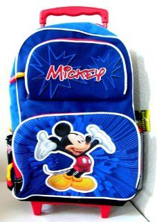 Disney Mickey Mouse Rolling Backpack School bag  Full size Toys & Games