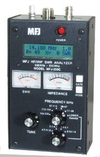 SWR Antenna Analyzer MFJ 259C HF VHF 0.53 230Mhz: Everything Else