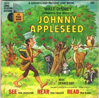 Walt Disney Story of Johnny Appleseed Book & Record: Music