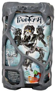 Lego Year 2008 Bionicle Phantoka Series 7 1/2 Inch Tall Figure Set # 8693   CHIROX with Tridax Pod, Blade Hooks, and Mask of Silence (Total Pieces: 49): Toys & Games