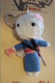 Watchover Voodoo KIMONO GIRL Doll Keychain: Toys & Games