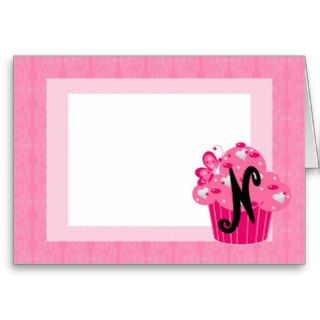 Valentine Cupcake Border  N Cards