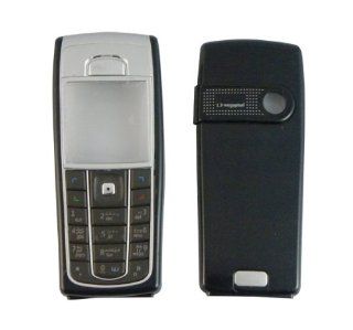 OEM New Black Full Housing Cover + Keypad for Nokia 6230i: Cell Phones & Accessories