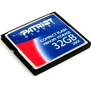 Patriot Signature 32 GB 266x CompactFlash Memory Card PSF32G266CF: Electronics